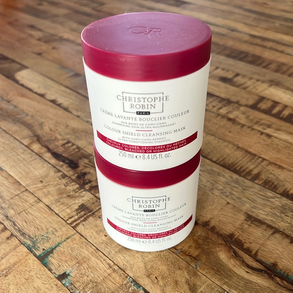 New 2 Christophe Robin Paris COLOUR SHIELD CLEANSING MASK WITH CAMU-CAMU BERRIES